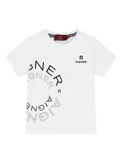 Aigner Babies' Logo-print Short-sleeve T-shirt