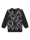 Aigner Logo-print Sweatshirt In Black
