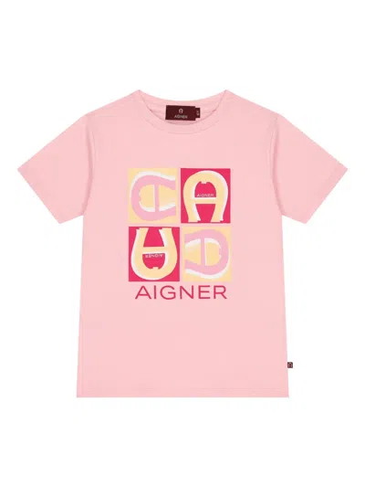 Aigner Kids' Logo-print T-shirt