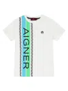 Aigner Logo-print T-shirt In White