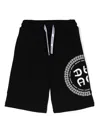Aigner Logo-printed Bermuda Shorts In Black