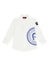 Aigner Logo-printed Shirt In White