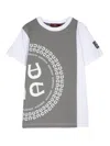 Aigner Logo-printed T-shirt In Grey