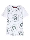 Aigner Logo-printed T-shirt In White