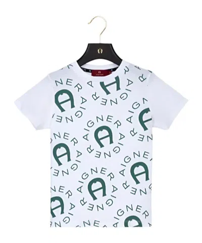AIGNER LOGO-PRINTED T-SHIRT