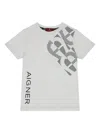 Aigner Logo T-shirt In Grey