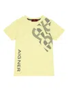 Aigner Logo T-shirt In Yellow