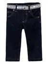 Aigner Logo-waistband Jeans In Multi