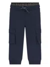 Aigner Logo-waistband Tracksuit Bottoms In Blue