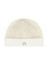 Aigner Monogram-pattern Baby Hat In Neutrals