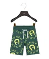 Aigner Printed Bermuda Shorts In Green