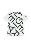 Aigner Printed T-shirt In White