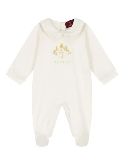 Aigner Ruffle-collar Babygrow