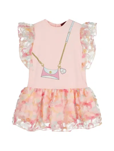 Aigner Kids' Ruffled Dress In Multi