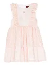 Aigner Ruffled Sleeveless Dress In Pink