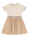 Aigner Sequin-embellished Knit Dress In Brown