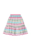 Aigner Striped Skirt In Multi