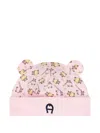 Aigner Teddy-bear Ear-flap Hat In Pink