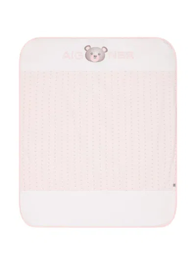 Aigner Teddy Bear-print Blanket