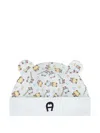 Aigner Teddy-bear Print Hat In White