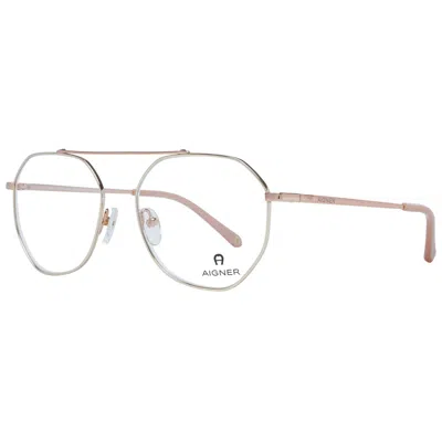 Aigner Unisex' Spectacle Frame  30586-00910 55 Gbby2 In Metallic