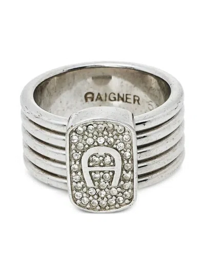 Pre-owned Aigner Vintage 419089 Undefined_pcm_hammer In Silver