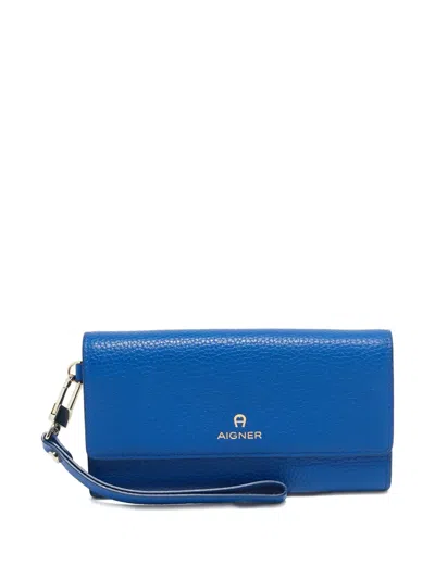 Pre-owned Aigner Vintage Logo-print Wallet