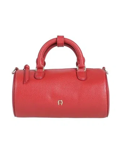 Aigner Woman Handbag Red Size - Leather