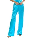 Aiifos Alyssa Silk Pant In Blue