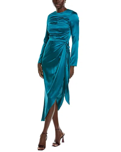 AIIFOS AIIFOS CHRISTY SILK-BLEND MINI DRESS