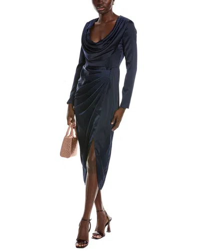 Aiifos Corinne Midi Dress In Animal Print