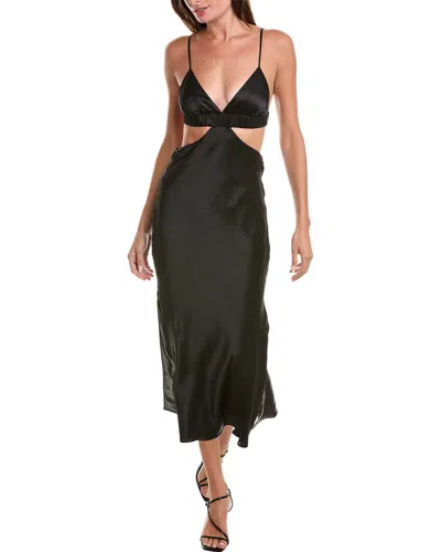 AIIFOS DUA SILK MIDI DRESS
