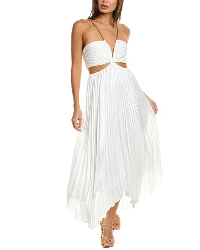 Aiifos Evie Maxi Dress In White