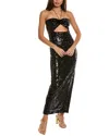 Aiifos Fiona Gown In Black