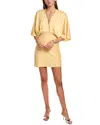 Aiifos Issa Mini Dress In Yellow