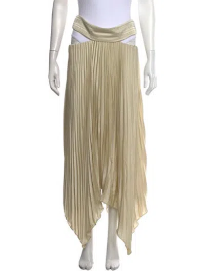 Pre-owned Aiifos Long Skirt W/ Tags In Neutrals