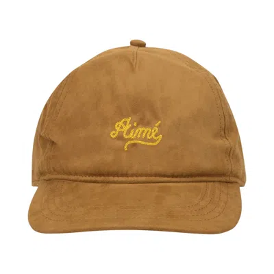 Pre-owned Aimé Leon Dore Aimâ Chain Stitch Cap 'brown Sugar' | Men's Size Onesize