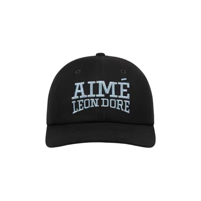 Pre-owned Aimé Leon Dore Aimé Campus Hat 'jet Black' | Men's Size Onesize