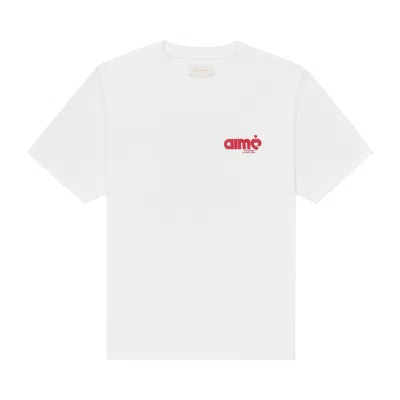 Pre-owned Aimé Leon Dore Aimé Sound Tee 'bright White' | Men's Size L