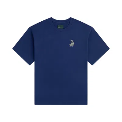 Pre-owned Aimé Leon Dore Ald Golf Swing Tee 'naval Academy' | Blue | Men's Size M