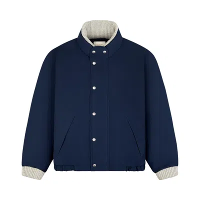 Pre-owned Aimé Leon Dore Après Lodge Jacket 'navy Blazer' | Blue | Men's Size L