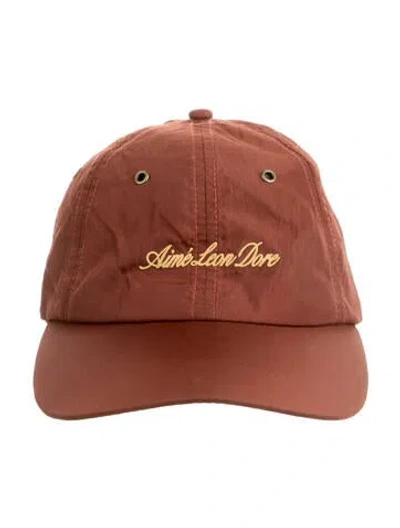 Pre-owned Aimé Leon Dore Baseball Cap In Brown