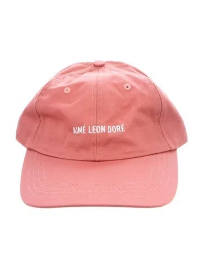 Pre-owned Aimé Leon Dore Baseball Cap In Pink