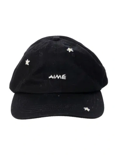 Pre-owned Aimé Leon Dore Baseball Cap W Embroidered Accents In Black