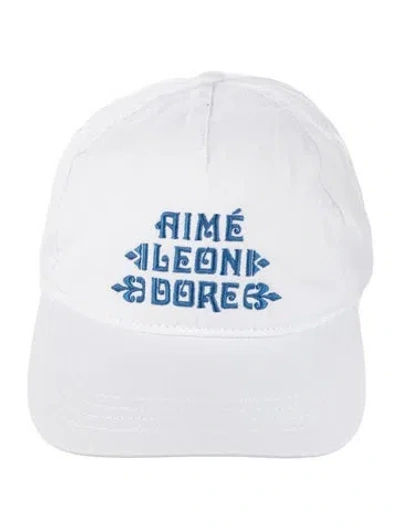 Pre-owned Aimé Leon Dore Aime Leon Dore Baseball Cap In White