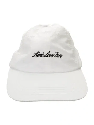 Pre-owned Aimé Leon Dore Baseball Cap In White