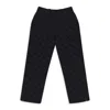 Aimé Leon Dore Black Fw23 Nylon Quilted Pants In Black