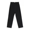 Aimé Leon Dore Dark Gray Garment Dyed Straight Fit Pants In Black