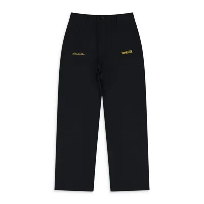 Aimé Leon Dore Gore-tex Double-knee Trousers In Black