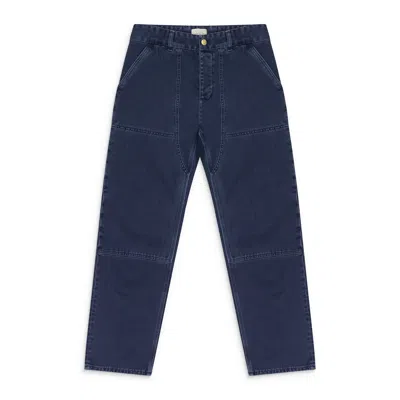 Aimé Leon Dore Blue Garment Dyed Double Knee Carpenter Pants